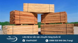 Thủ tục xuất khẩu sản phẩm gỗ: Thủ tục xuất khẩu gỗ công nghiệp